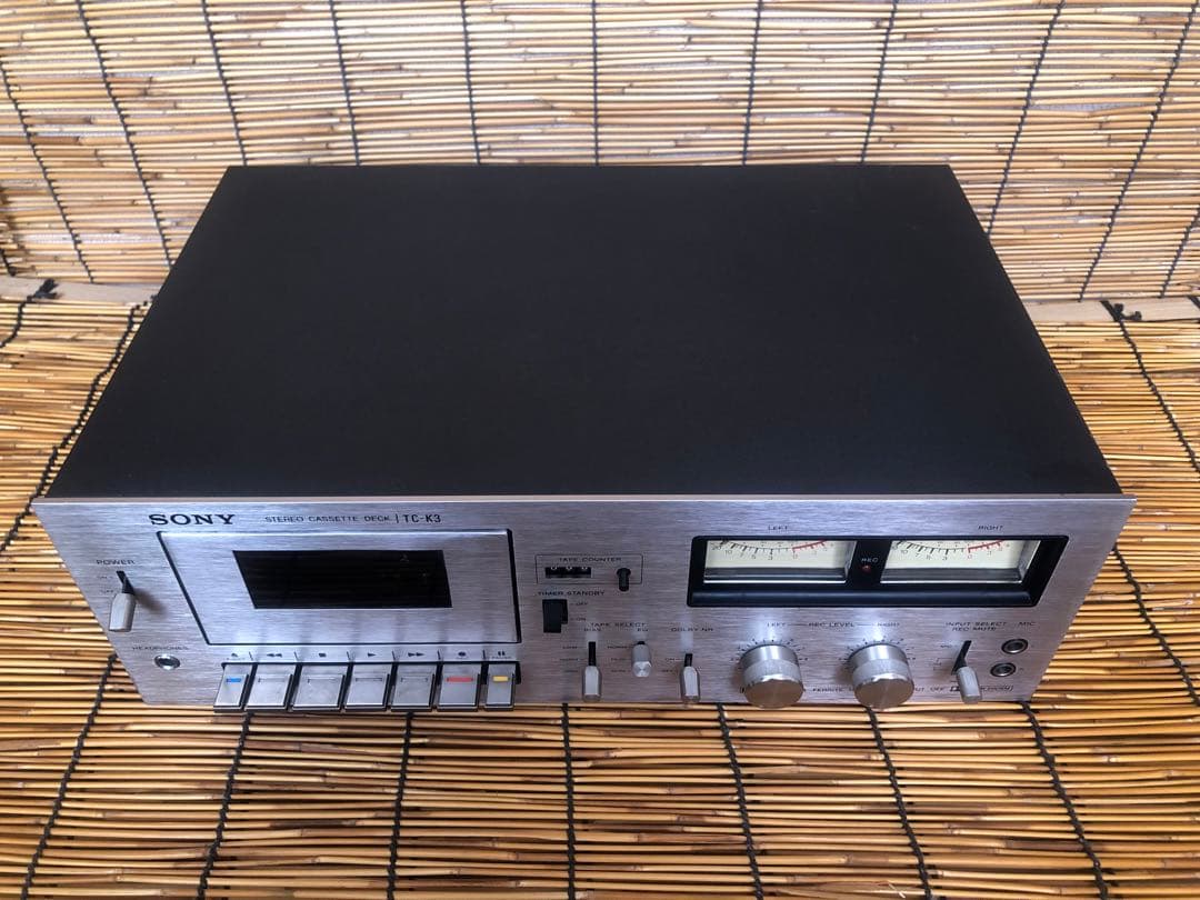 SONY TC-K3 カセットデッキ　修理済 完動品