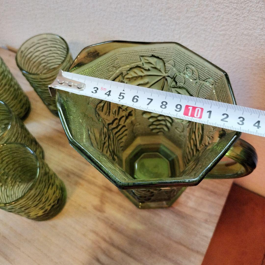 希少★Anchor Hockingアンカーホッキング★ビンテージピッチャーセット