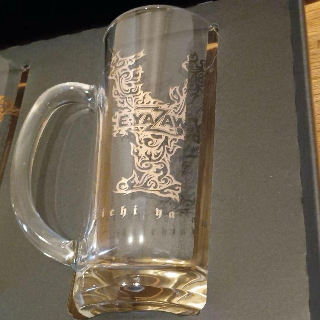 矢沢永吉★ビアジョッキ★ゴールド&シルバー★2個セット★新品未開封品