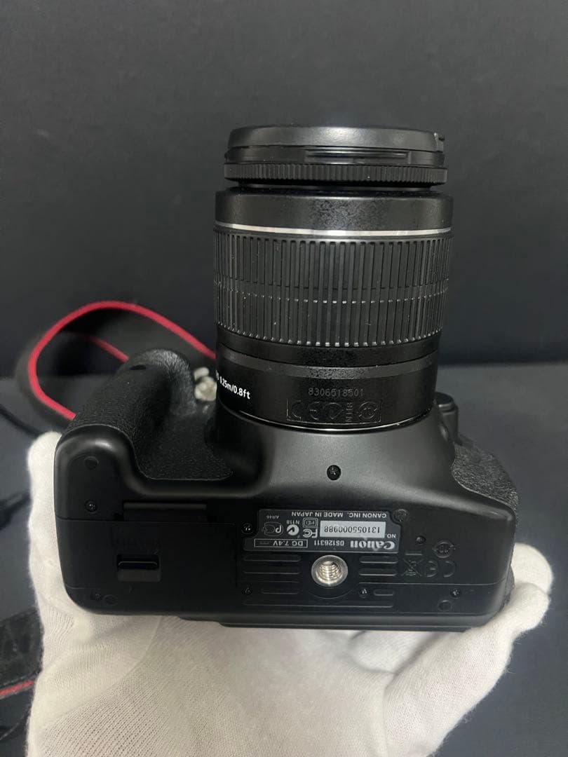 Canon Kiss X5 ダブルズームセット 動作確認済 SDカード付き