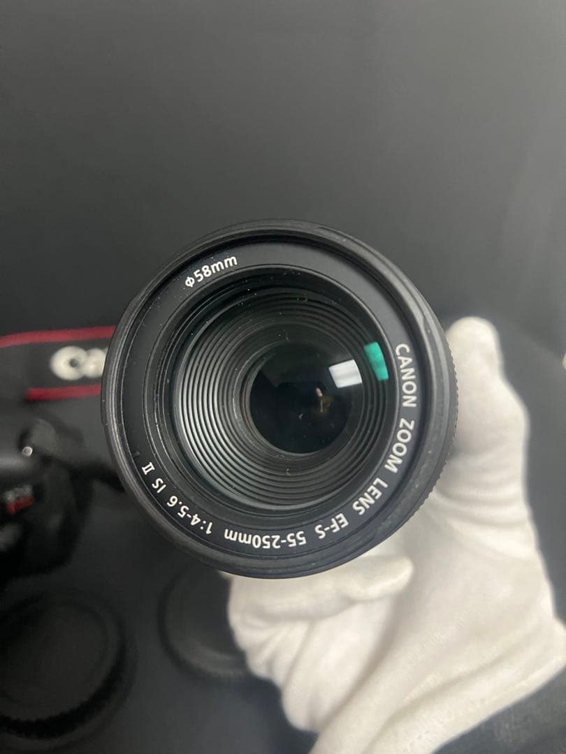 Canon Kiss X5 ダブルズームセット 動作確認済 SDカード付き