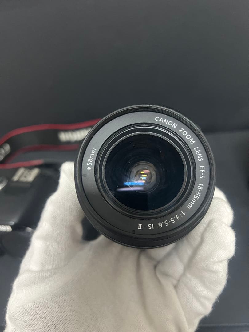 Canon Kiss X5 ダブルズームセット 動作確認済 SDカード付き