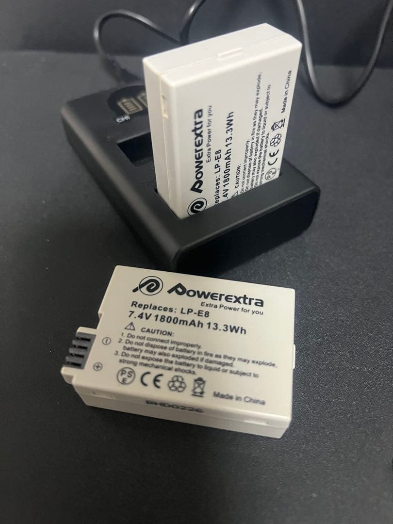 Canon Kiss X5 ダブルズームセット 動作確認済 SDカード付き