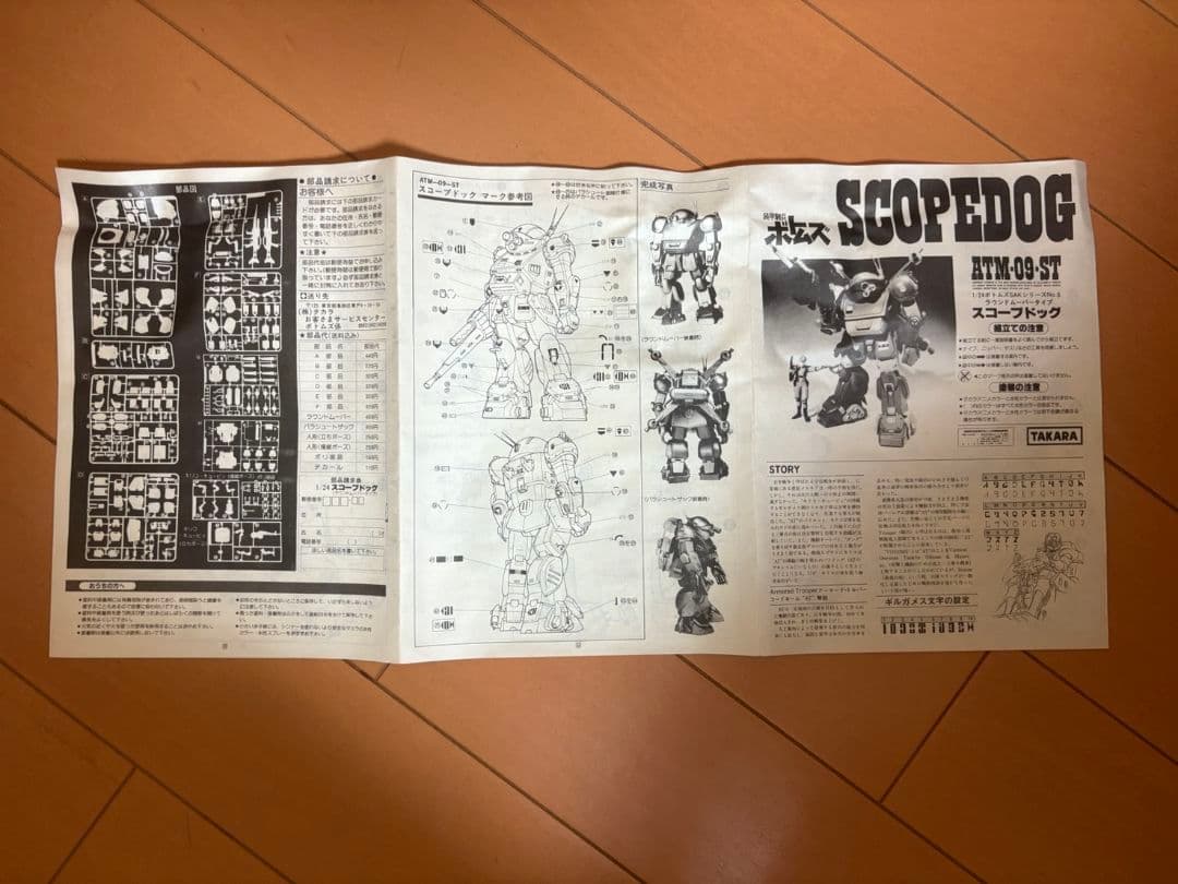 装甲騎兵ボトムズ ATM 09-ST スコープドッグ 1/24スケール