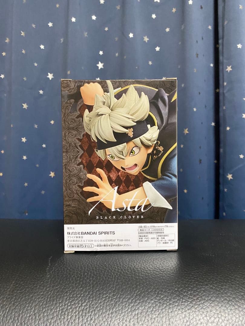 ブラッククローバー　DXF フィギュア　アスタ　新品・未開封　２０１９年発売