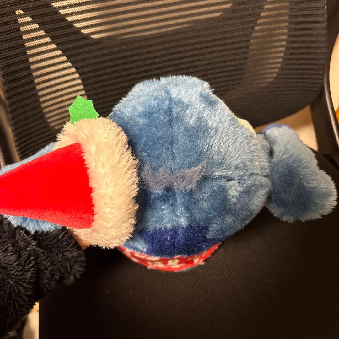 【レア】スティッチ winter ぬいぐるみ クリスマス サンタ帽子 ハワイ