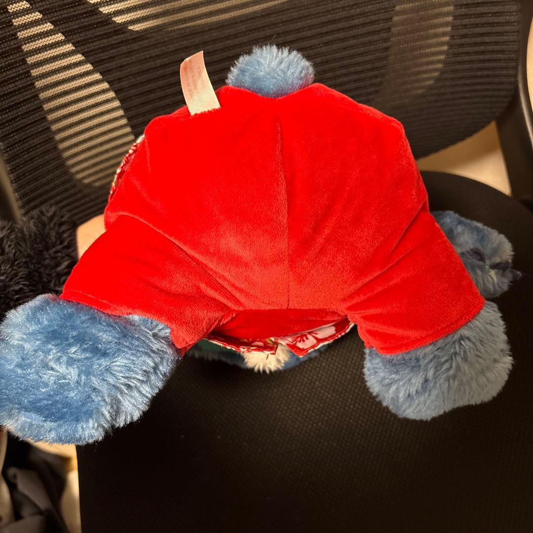 【レア】スティッチ winter ぬいぐるみ クリスマス サンタ帽子 ハワイ