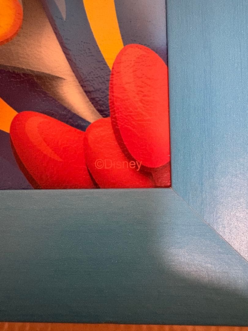 オランダ製 ディズニー キャラクターアート 油絵風 ドナルドダック