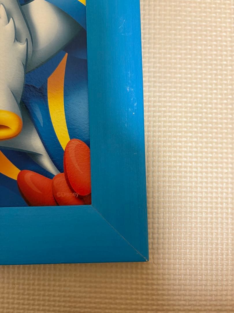 オランダ製 ディズニー キャラクターアート 油絵風 ドナルドダック