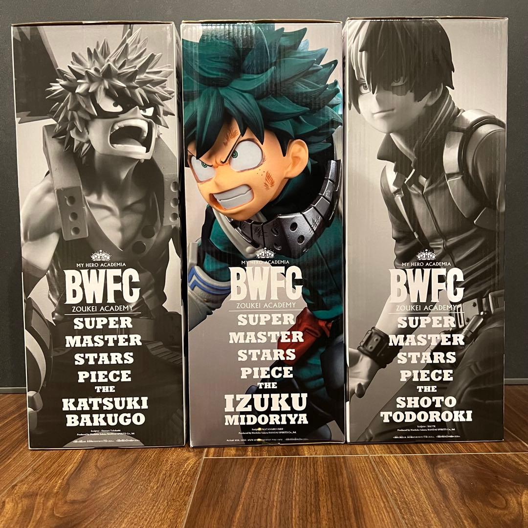 僕のヒーローアカデミア BWFC SMSP 3体セット
