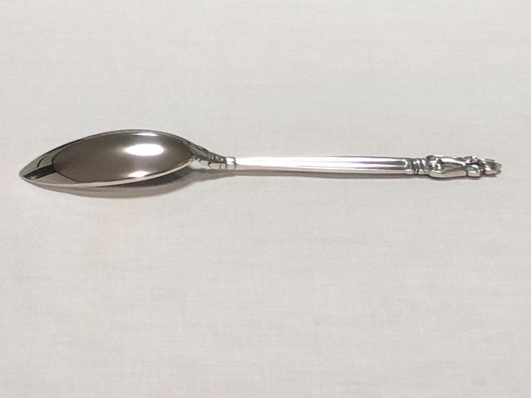 美品 ジョージジェンセン ACORN ディナースプーン STERLING ①