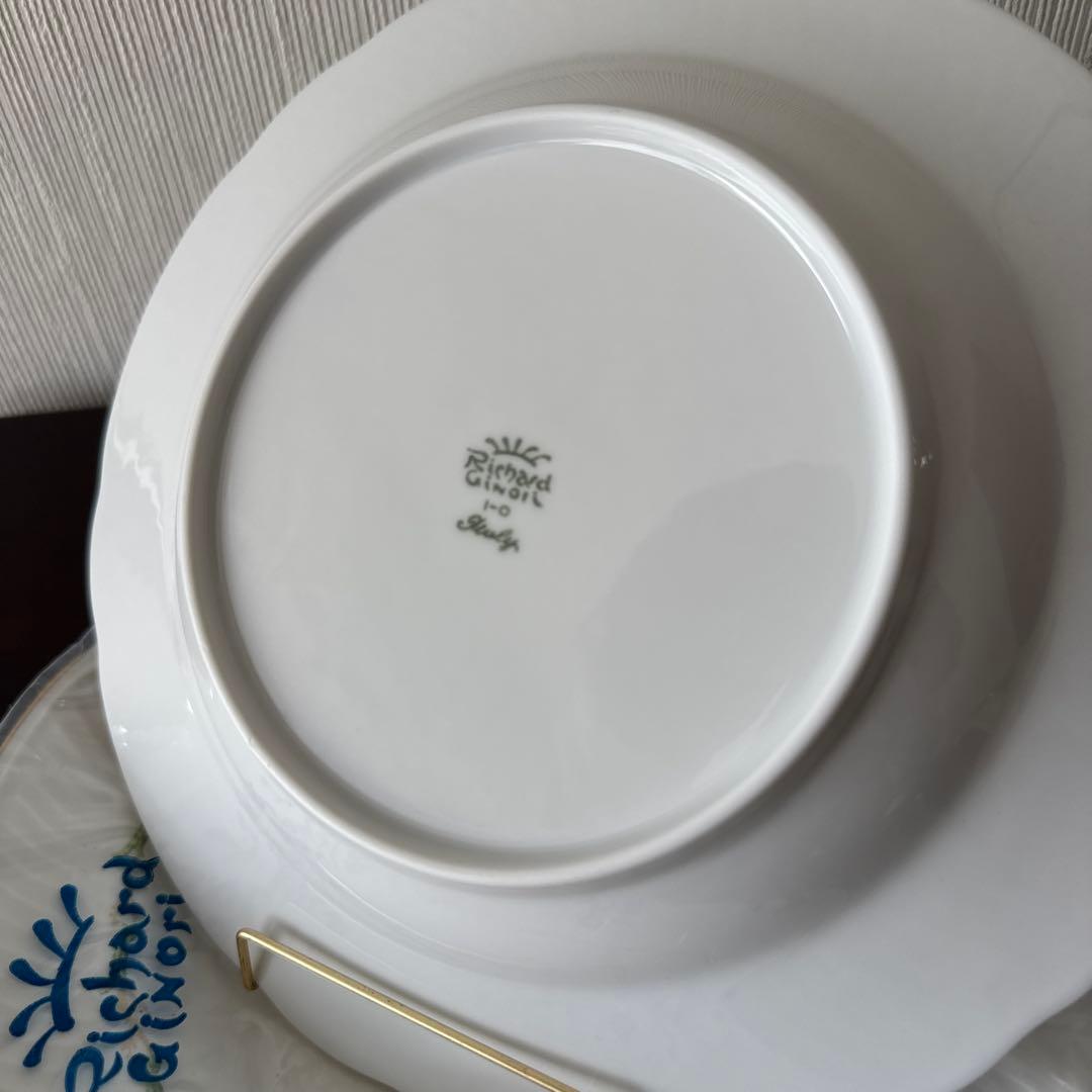 【美品】リチャードジノリ サンレモ23cm深皿 4枚セット