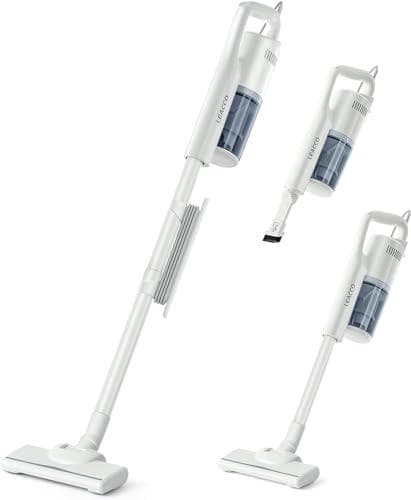 D★掃除機 コード式 45000Pa Leacco サイクロン 軽量 スティック