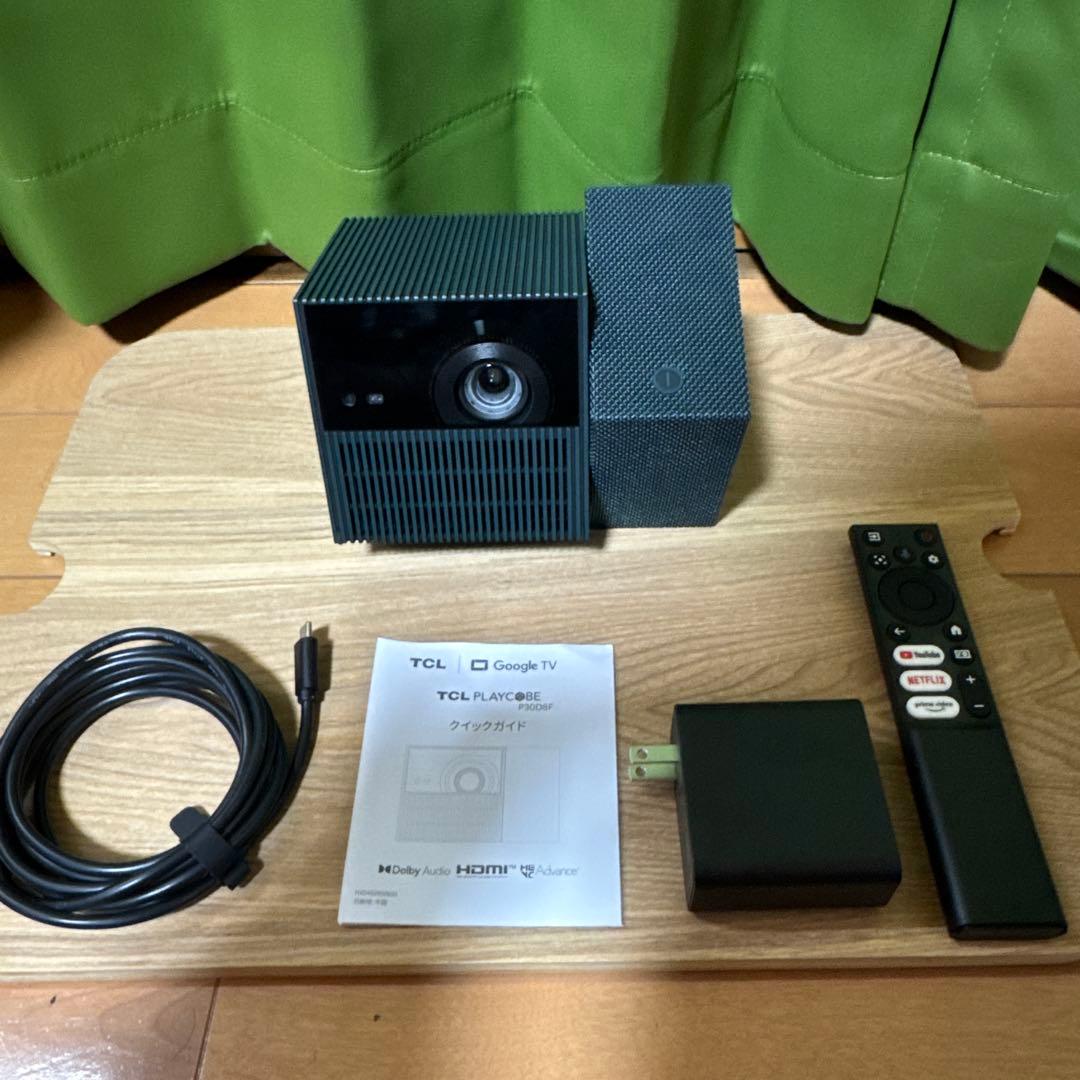 【定価13万円】TCL PLAYCUBE スマートプロジェクター