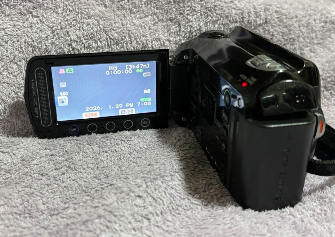 JVC Everio ビデオカメラ　GZ-HD537-B