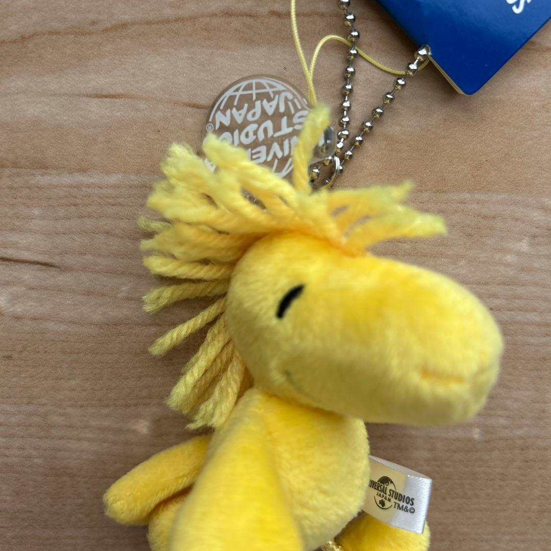 ウッドストック　ぬいぐるみストラップ