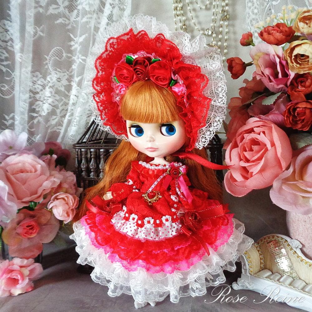 春祭セール！ロリータロマンス 苺の妖精 キュートで愛らしいフリルドールドレス