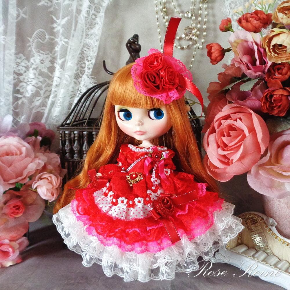 春祭セール！ロリータロマンス 苺の妖精 キュートで愛らしいフリルドールドレス