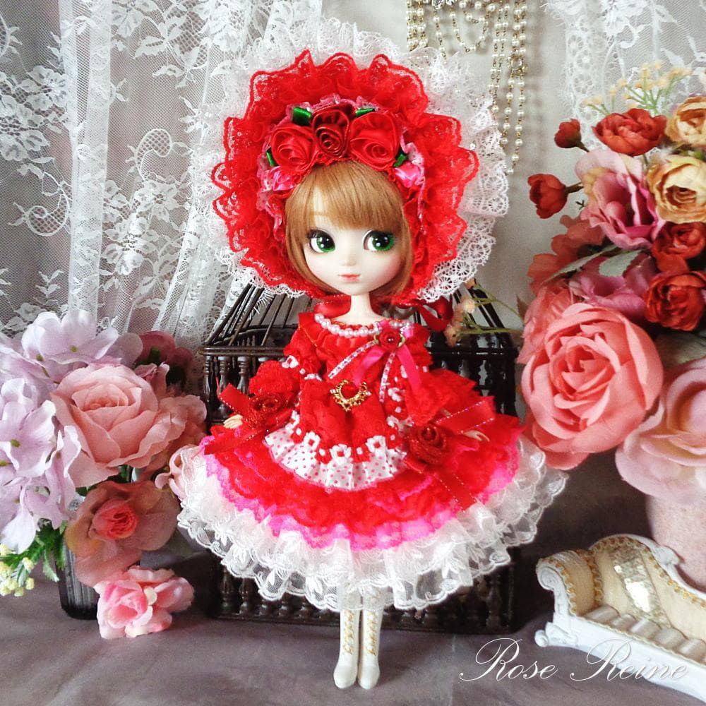 春祭セール！ロリータロマンス 苺の妖精 キュートで愛らしいフリルドールドレス