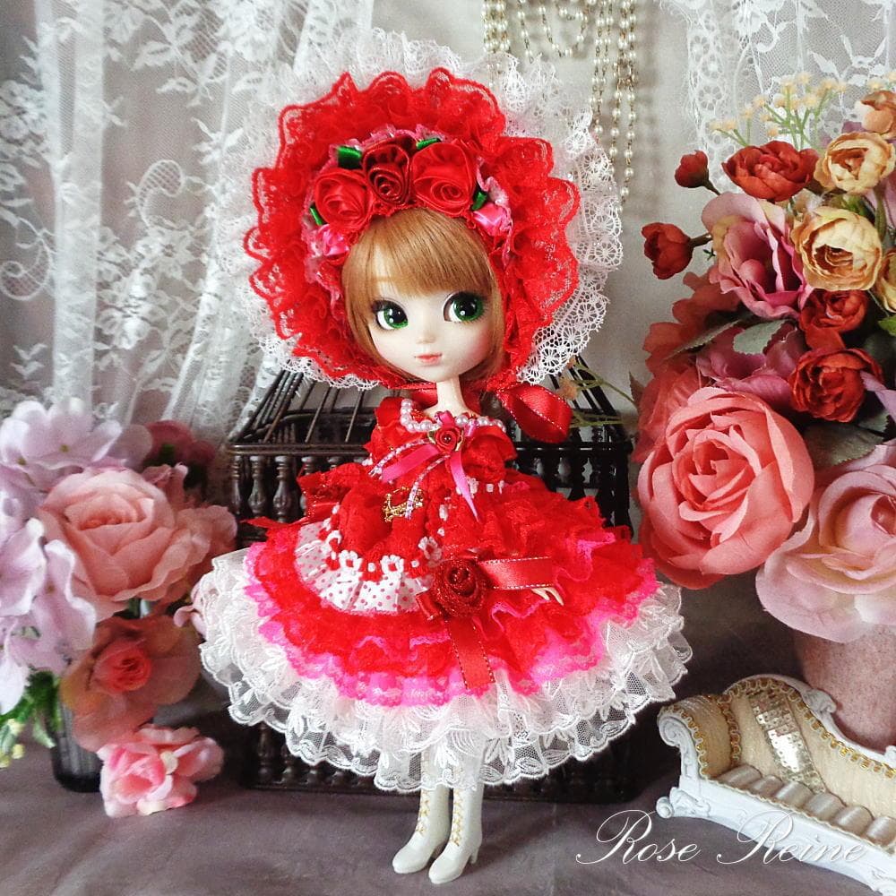 春祭セール！ロリータロマンス 苺の妖精 キュートで愛らしいフリルドールドレス