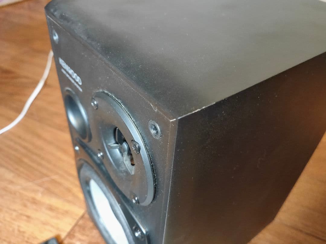 元箱入り完動品 KENWOOD UD-E77WSD-B ミニコンポ リモコン付