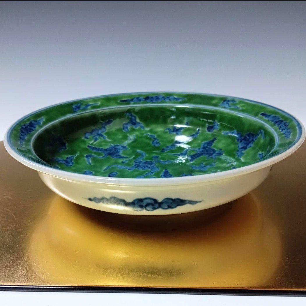 ☆117 有田焼 鴻鳥大皿