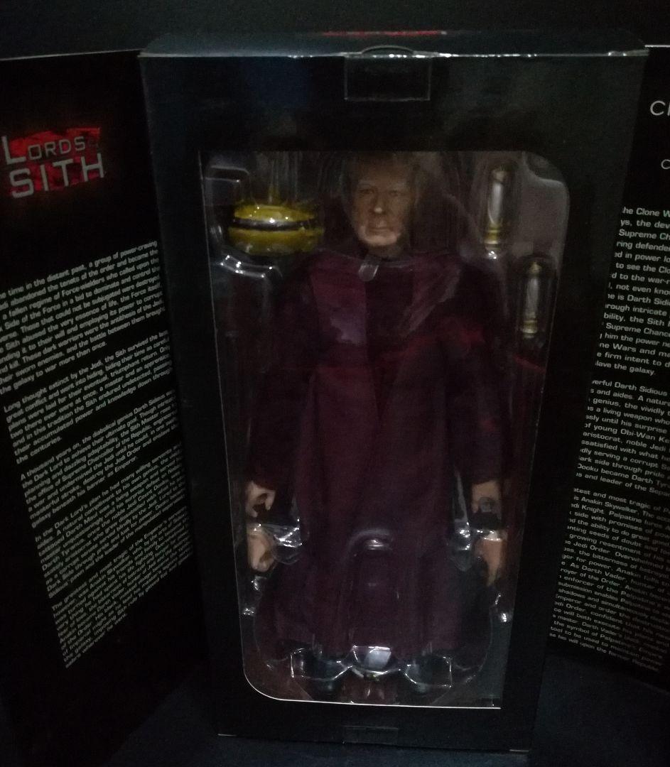 特価！新品スターウォーズ パルパティーン ダースシディアス　フィギュア2体セット