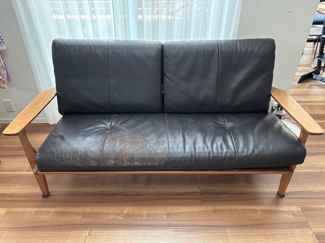 【タコ】カリモク karimoku WU61 2人掛け 椅子 ソファ