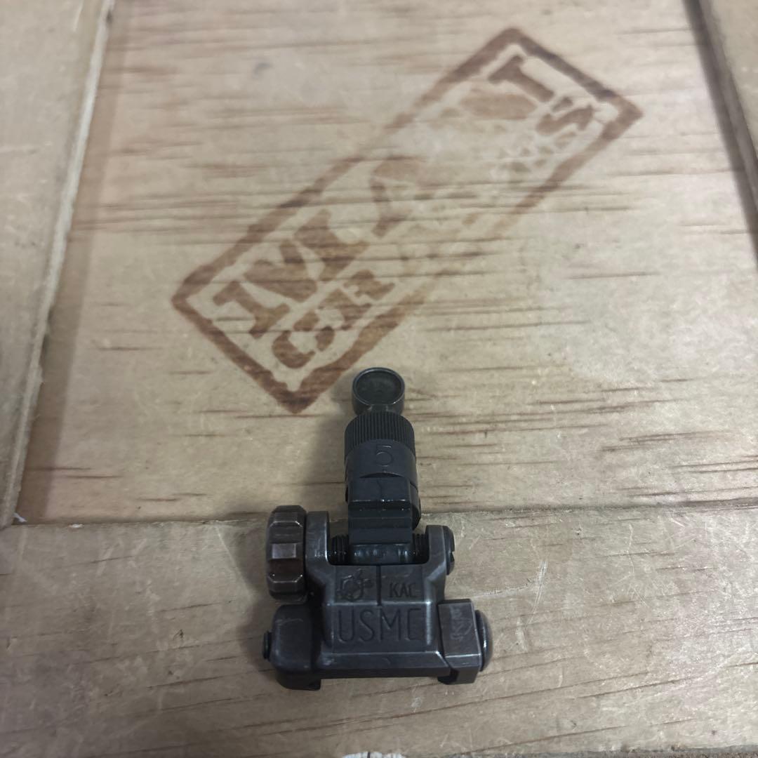 米軍　実物　KAC MICRO REAR SIGHT リアサイト　④送料無料