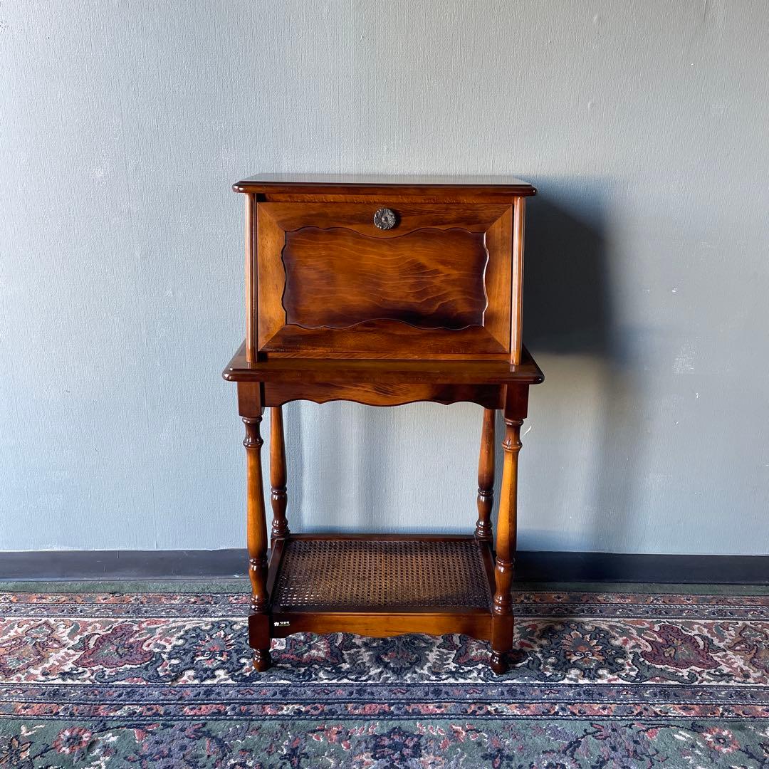 カリモク　コロニアル ライティングビューロー デスク ヴィンテージ