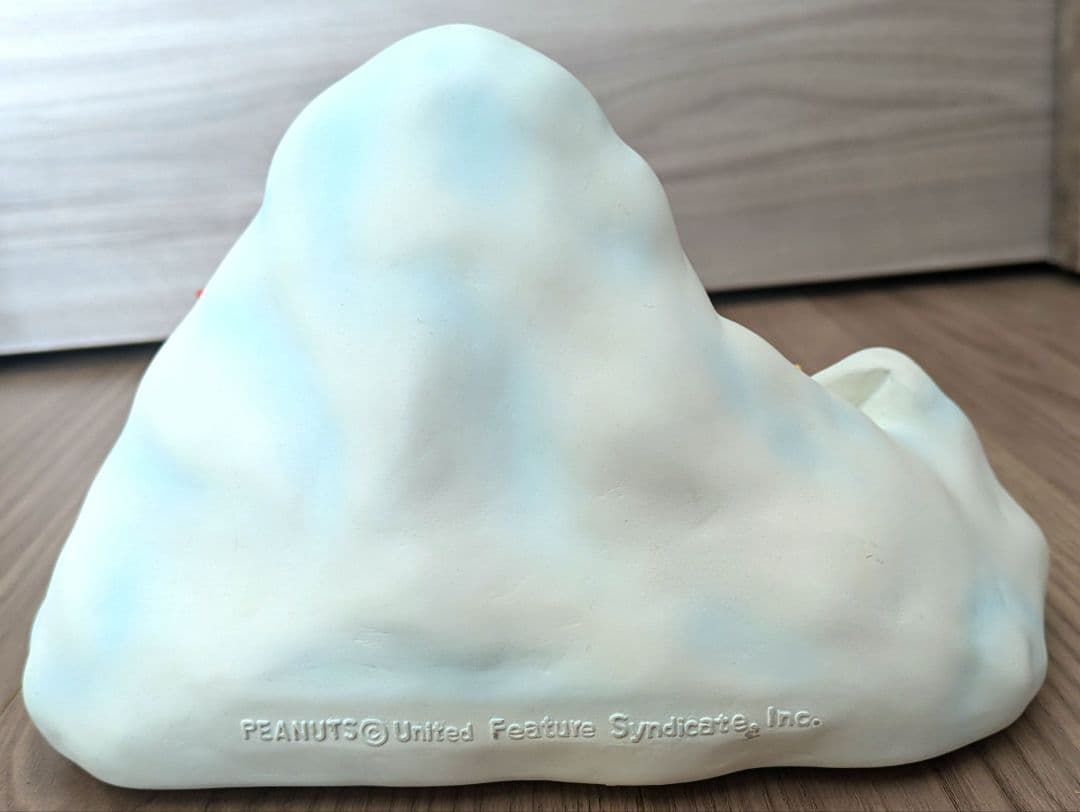 レア☆ SNOOPY スヌーピー クリスマスプレート 2001年　飾り台付