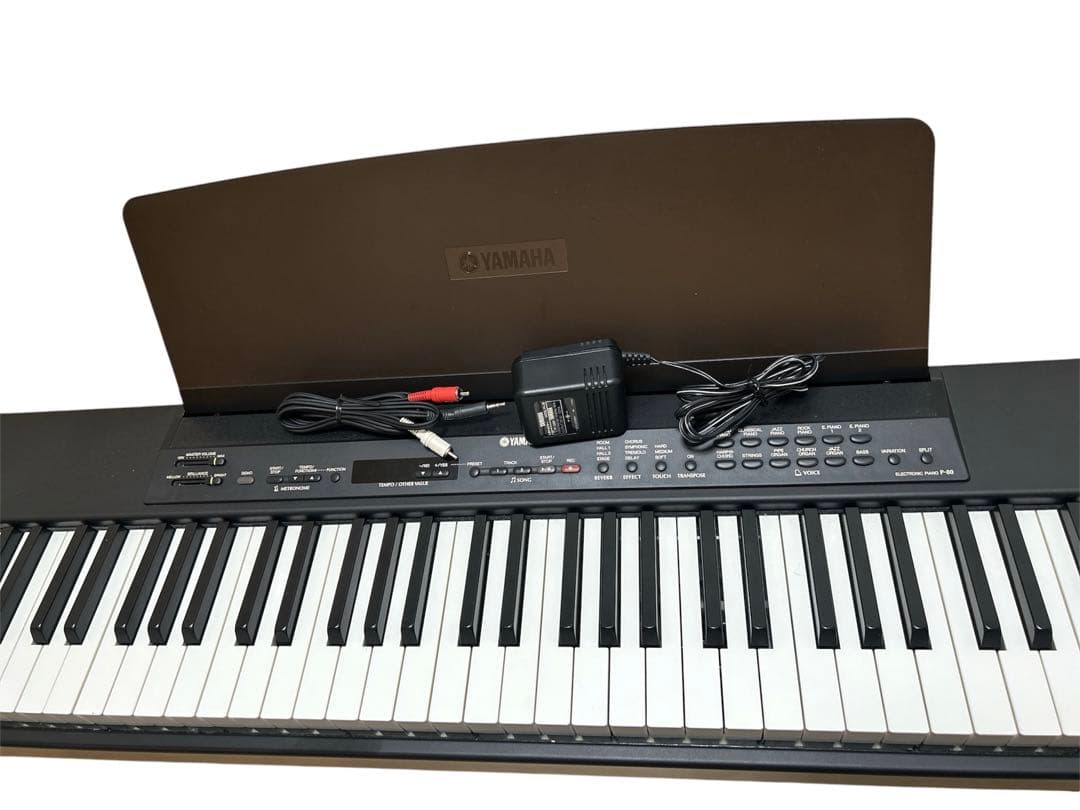 【通電・音出し確認済】YAMAHA P-80 電子ピアノ ジャンク品 外観良好