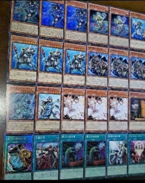 【大会優勝構築】遊戯王　構築済みデッキ　55枚　海皇水精鱗　水属性　本格ガチ構築