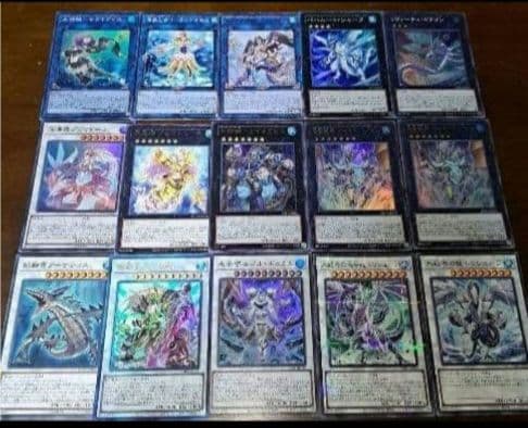 【大会優勝構築】遊戯王　構築済みデッキ　55枚　海皇水精鱗　水属性　本格ガチ構築