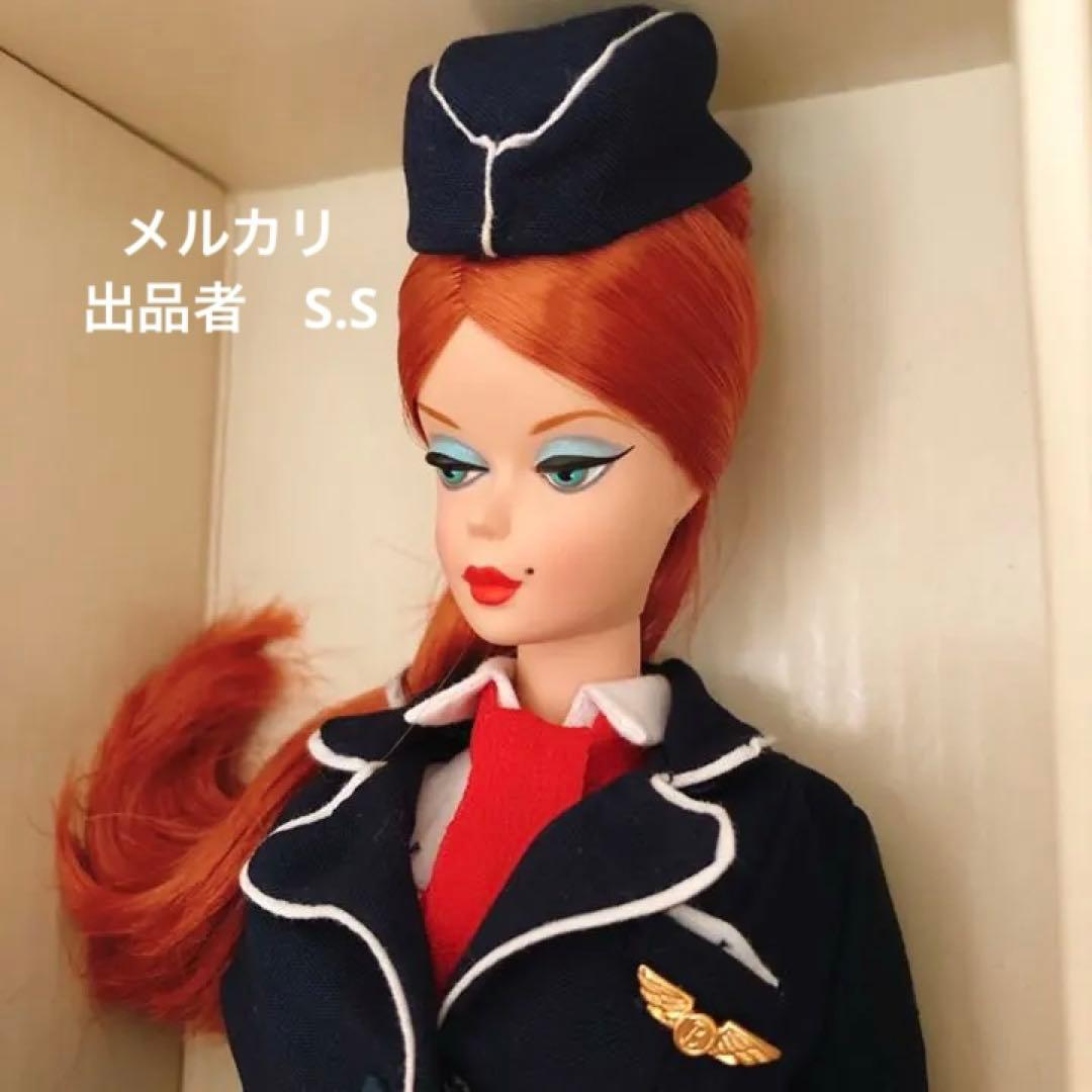 スチュワーデス　バービー　ゴールドラベル　マテル