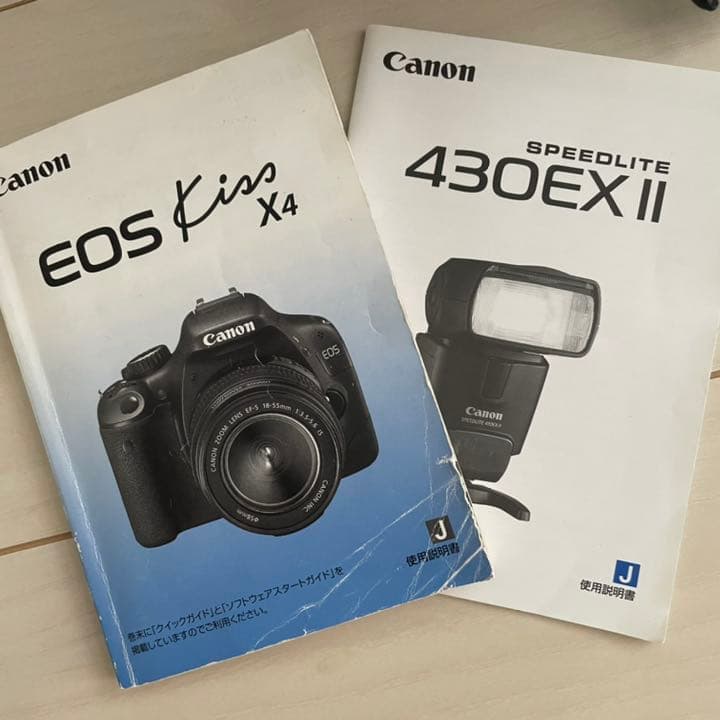 Canon EOS KISS X4、ズームレンズ　【中古美品】