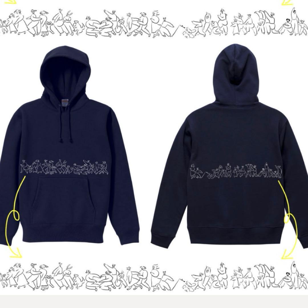 カネコアヤノ みんなパーカー グッズ パーカー 安藤晶子