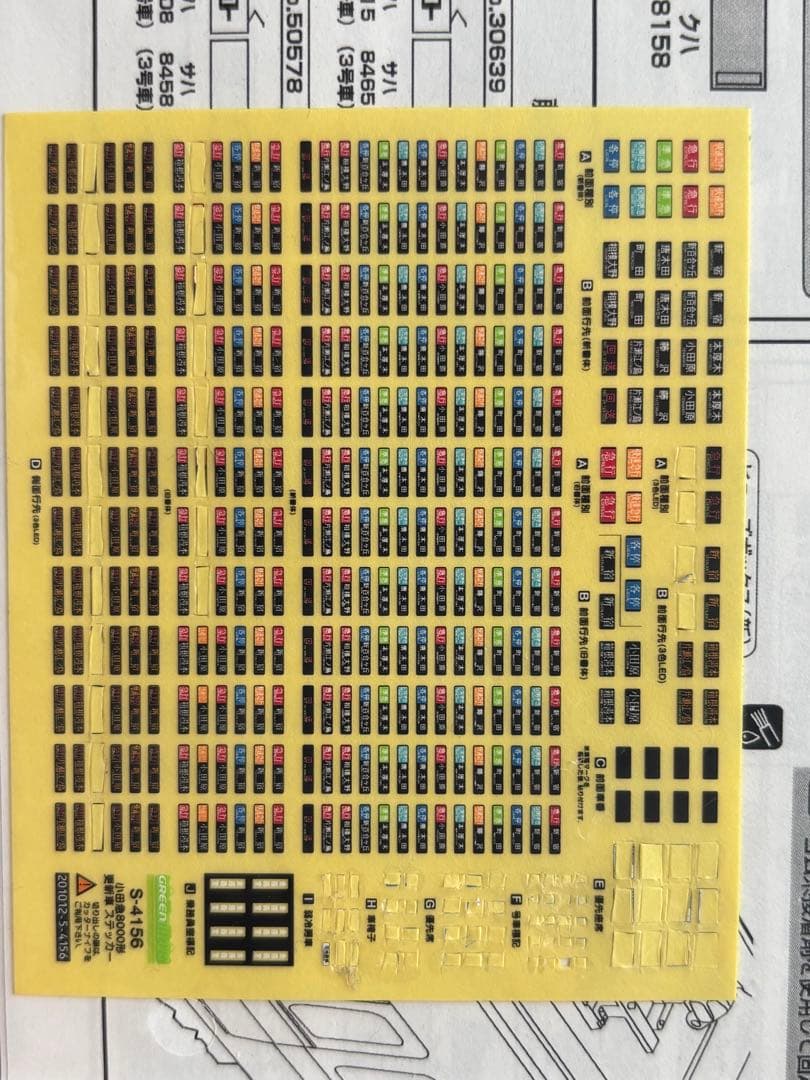 Nゲージ　小田急8000形　8258編成　8058編成 50578 50579