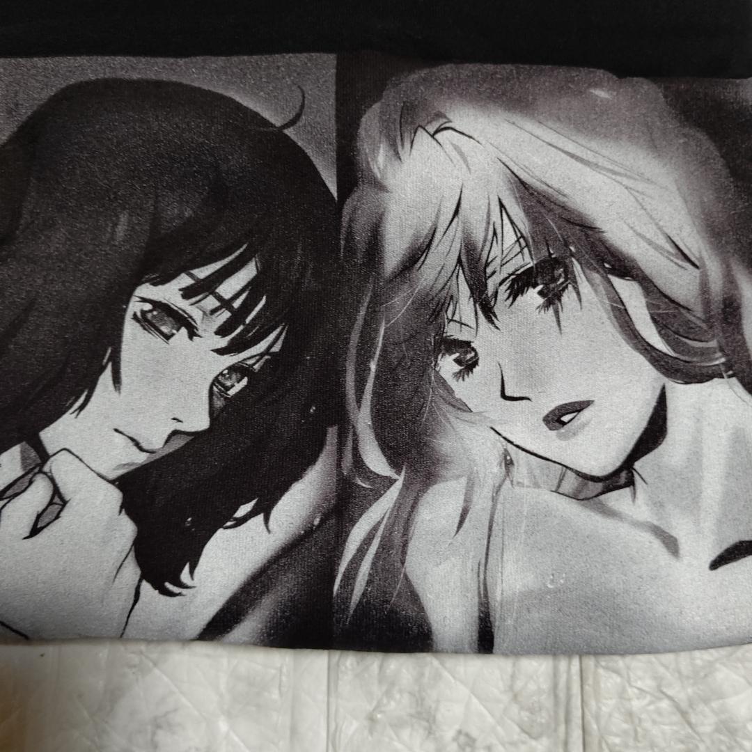 マクロスF ランカ・リー＆シェリル・ノーム ビッグシルエットtシャツ Msize