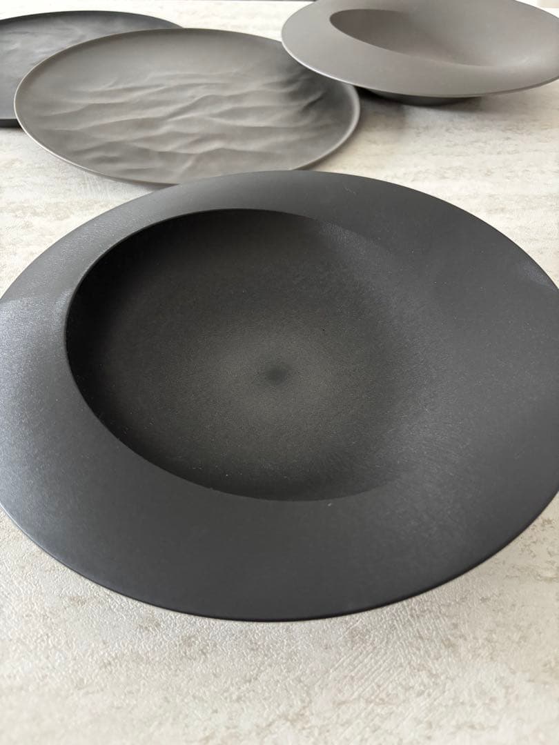 ARAS 深皿スクープ＆大皿ウェーブ 4枚セット