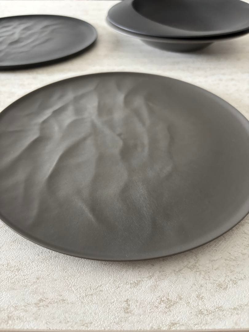 ARAS 深皿スクープ＆大皿ウェーブ 4枚セット