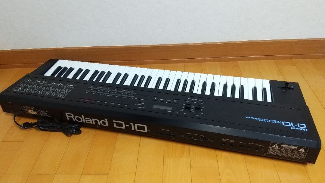 【付属品多数】Roland D-10 61鍵盤 シンセサイザー D-50兄弟機