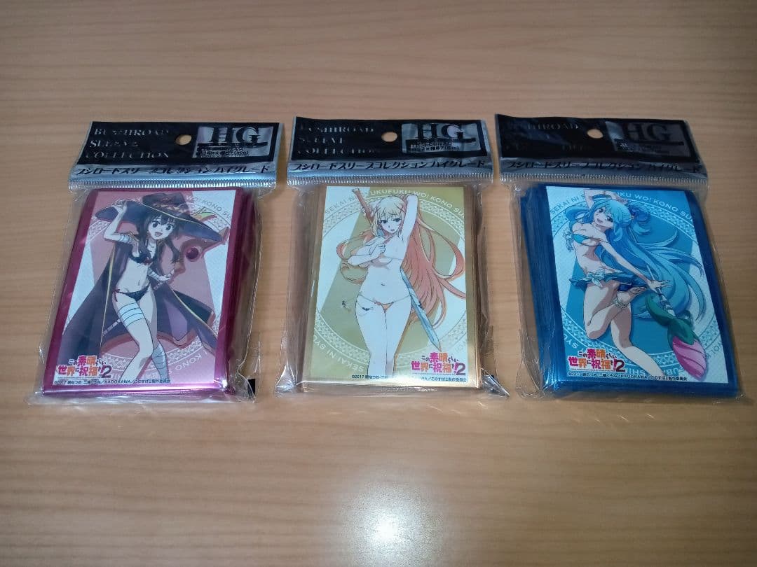 この素晴らしい世界に祝福を！2 スリーブ 5点セット