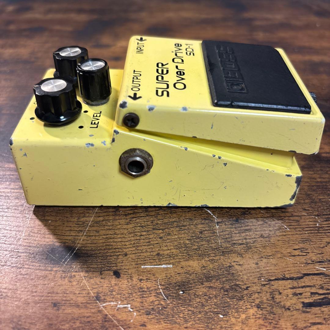 エレキマン BOSS SD-1 1981年5月製　NEC4558C