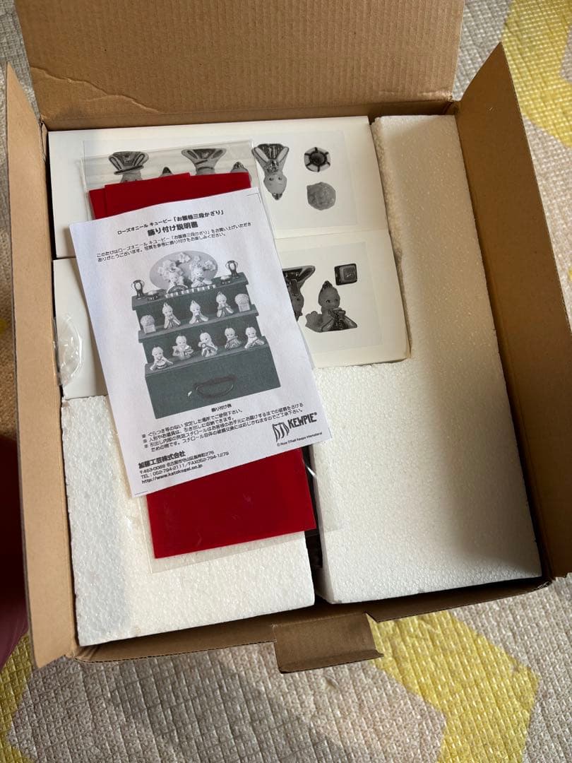 【未使用】値下げしましたキューピー雛人形ローズオニール