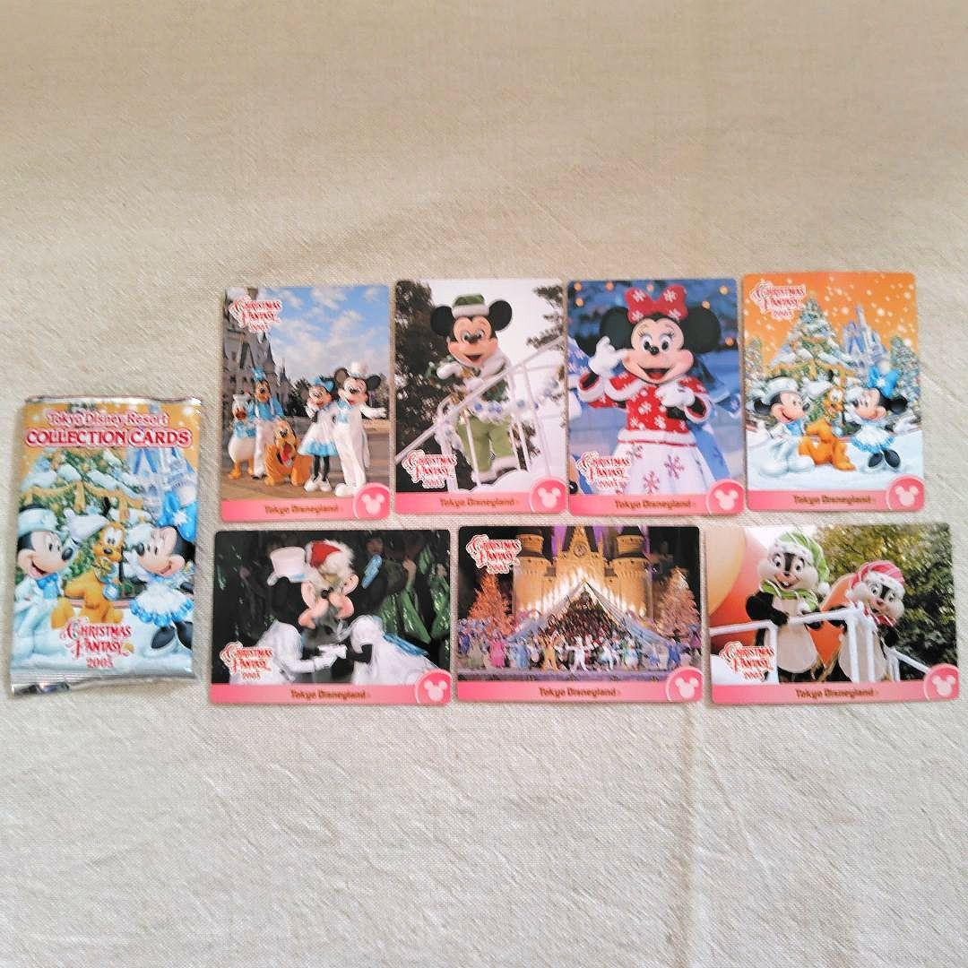 ディズニーリゾート　ディズニーランド　ディズニーシー　コレクションカード　セット