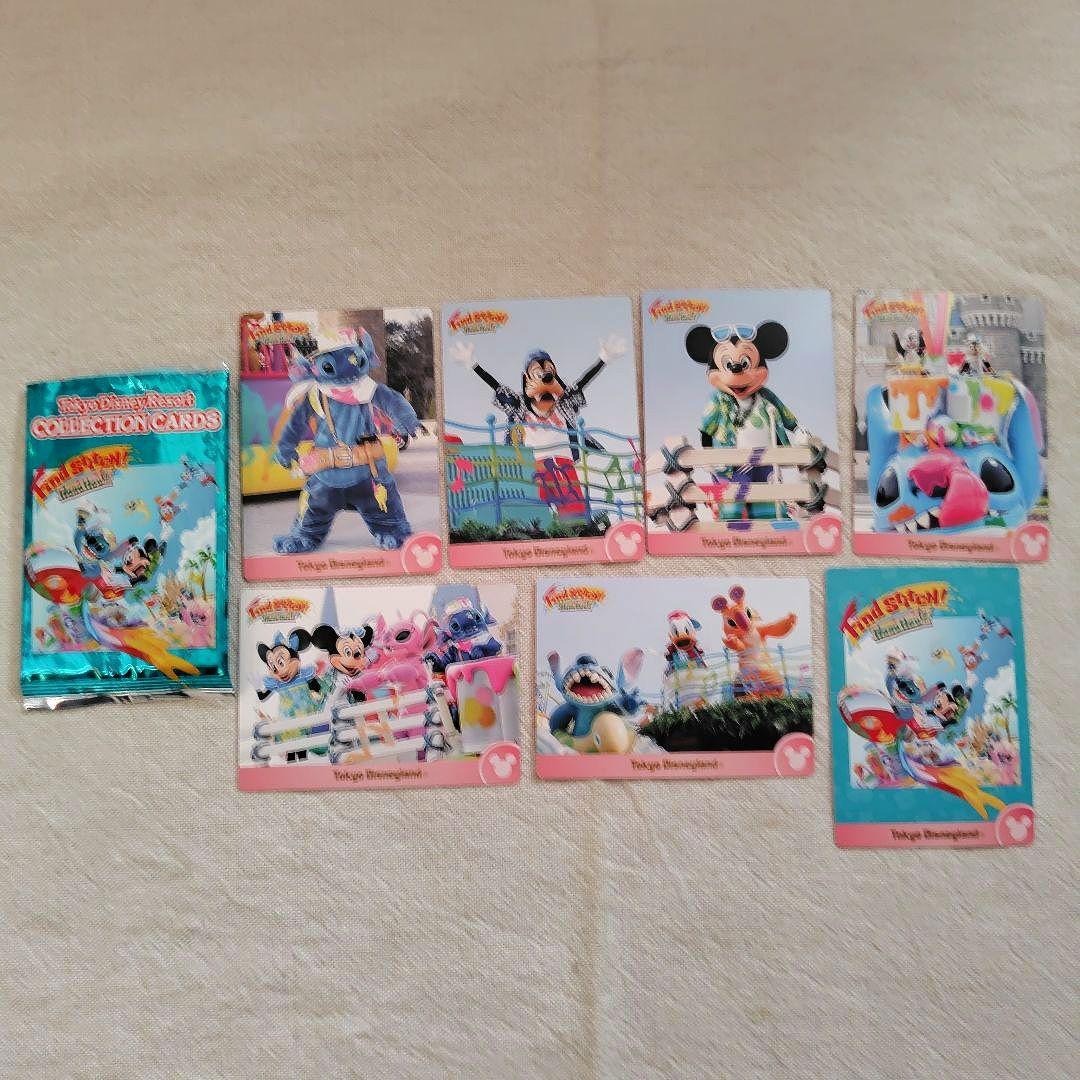 ディズニーリゾート　ディズニーランド　ディズニーシー　コレクションカード　セット