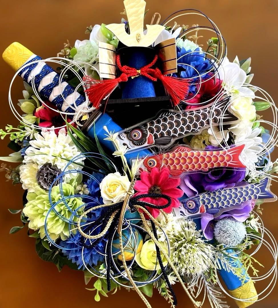 こいのぼりの装飾リース❣️ayu❣️３つセット❣️