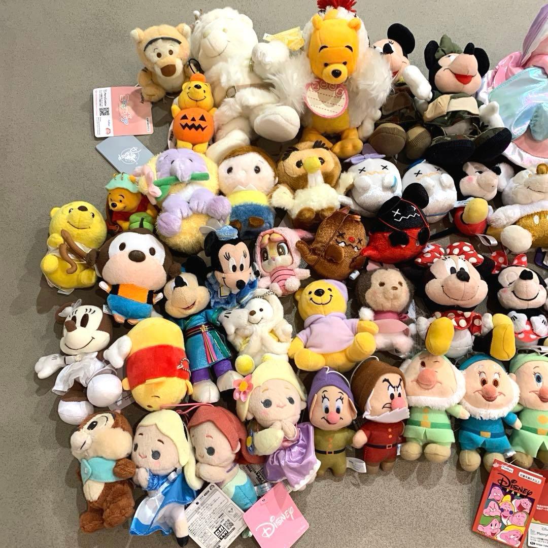ディズニー　マスコット　ぬいぐるみ　まとめ売り