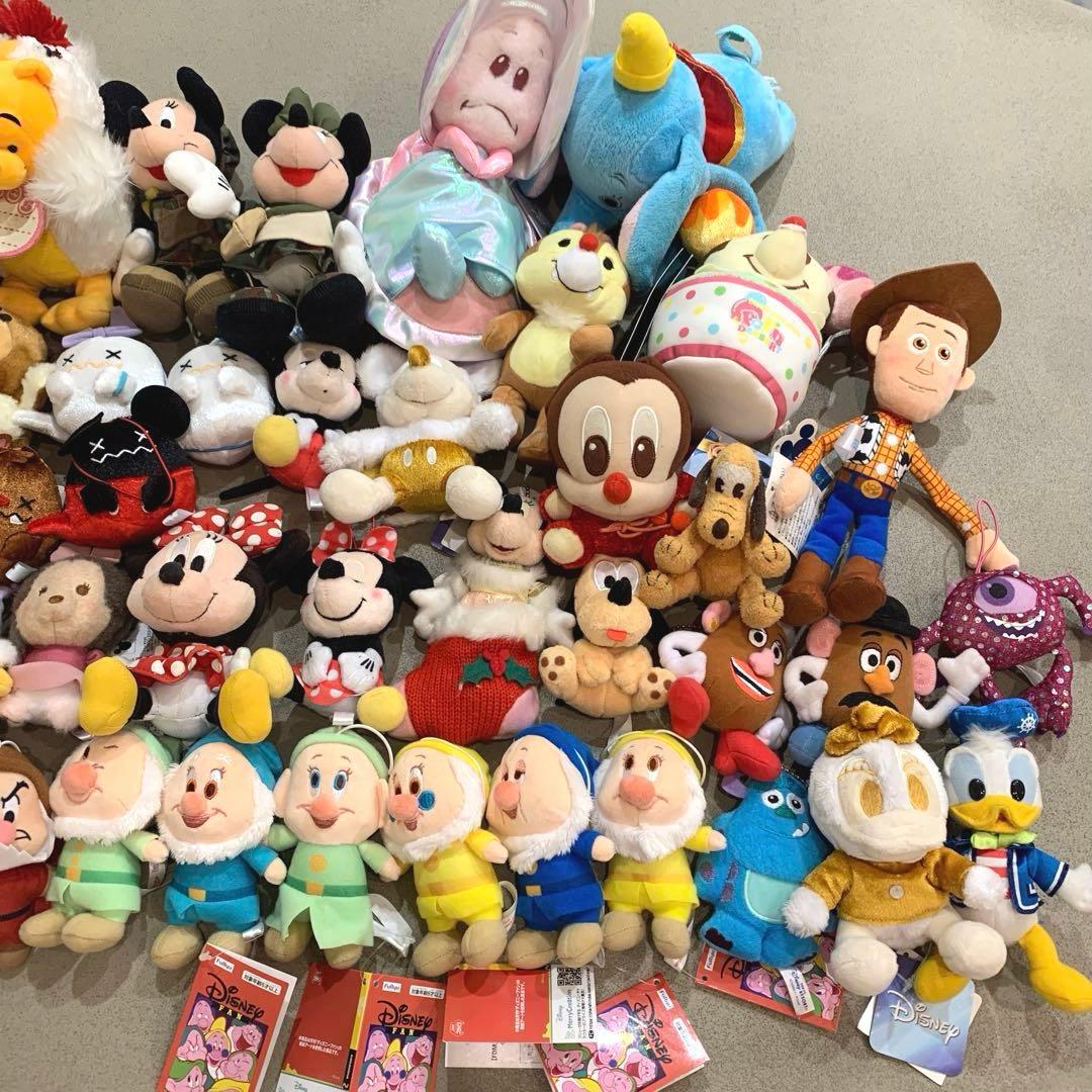 ディズニー　マスコット　ぬいぐるみ　まとめ売り